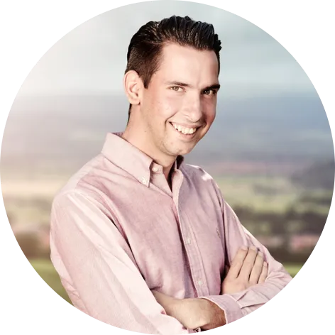 Peter Flick, Winzer in fünfter Generation aus Hochheim am Main
