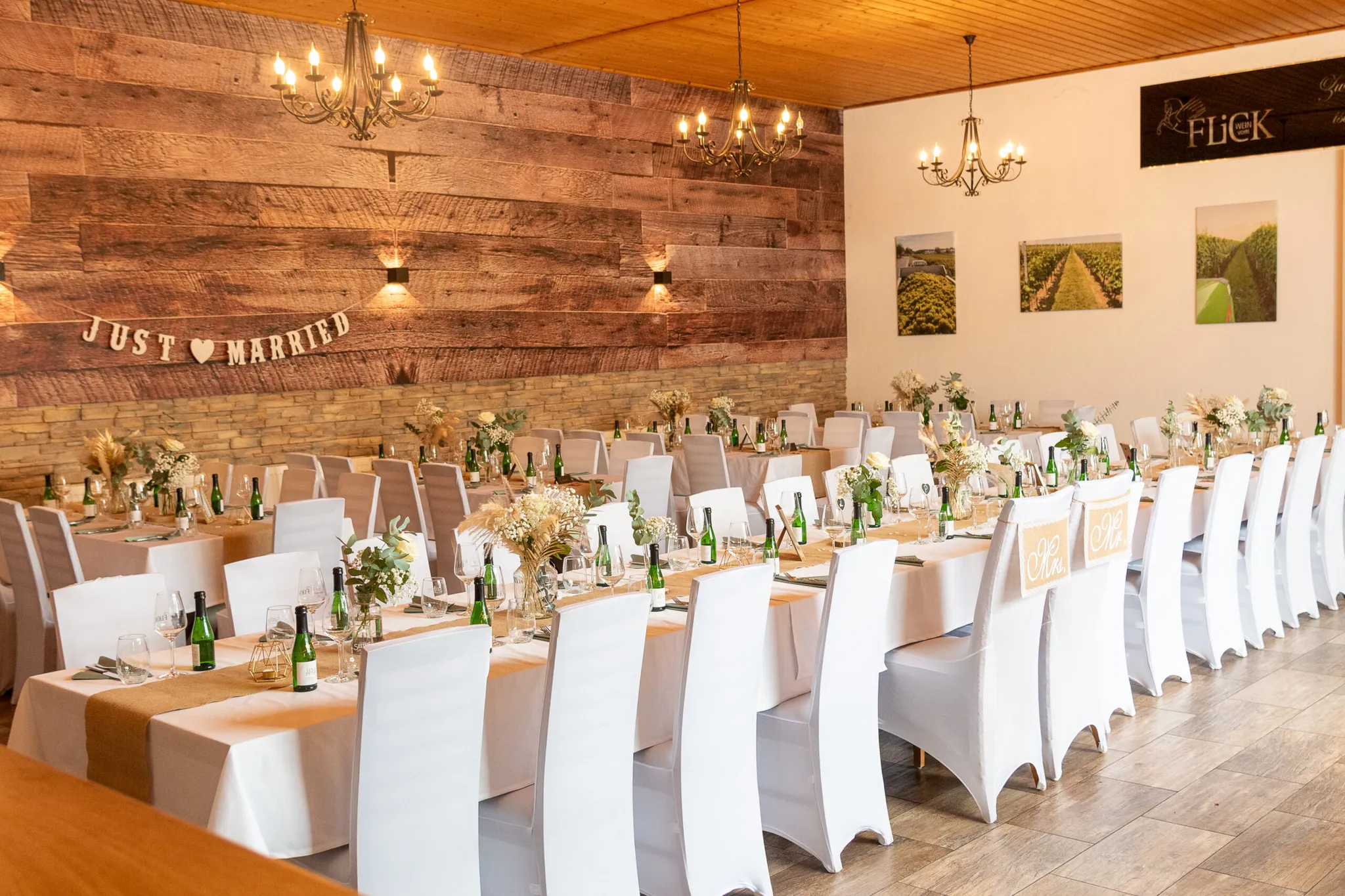 Eventlocation im Weingut Peter Flick in Hochheim